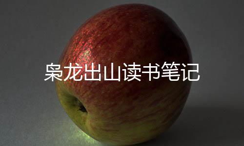 枭龙出山读书笔记