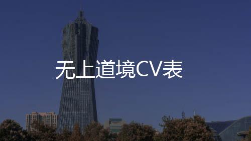 无上道境CV表