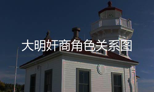 大明奸商角色关系图