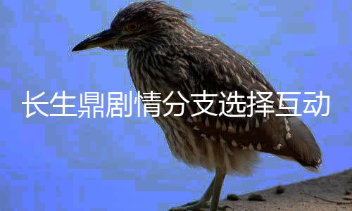 长生鼎剧情分支选择互动攻略地图